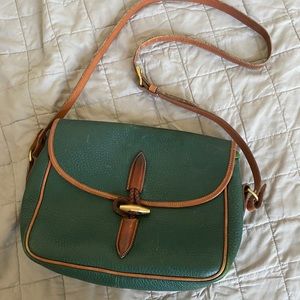 Used Dooney & Burke green purse